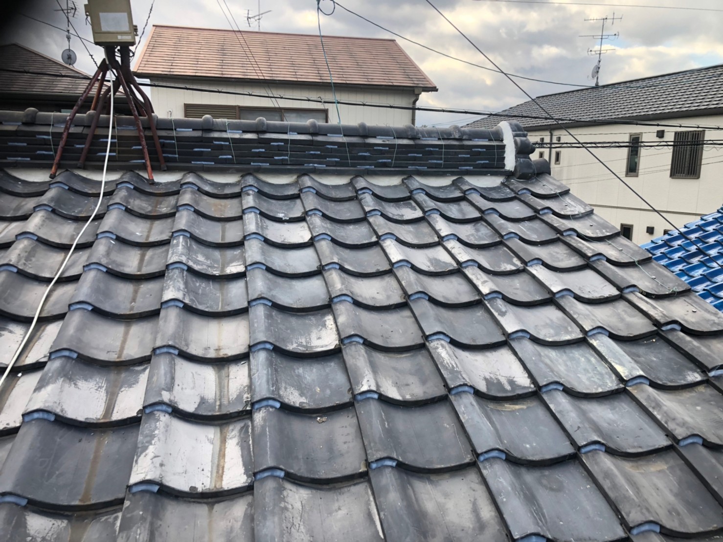 面戸漆喰瓦ズレラバーロック工法